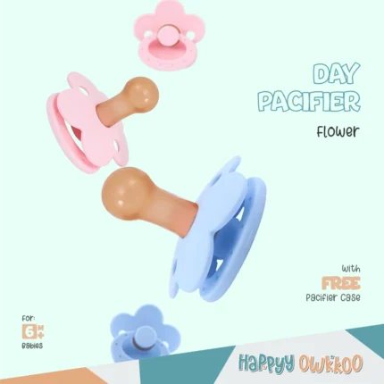 Day Pacifier - Flower (With Free Pacifier Case)