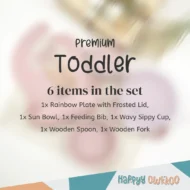 Baby Feeding Set - Toddler | Pink - Image 2