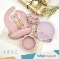 Baby Feeding Set - Toddler | Pink