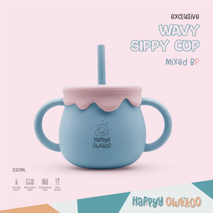 Baby Mum Pot - Wavy Sippy Cup | Mixed BP - Image 1