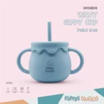 Baby Mum Pot - Wavy Sippy Cup | Blue