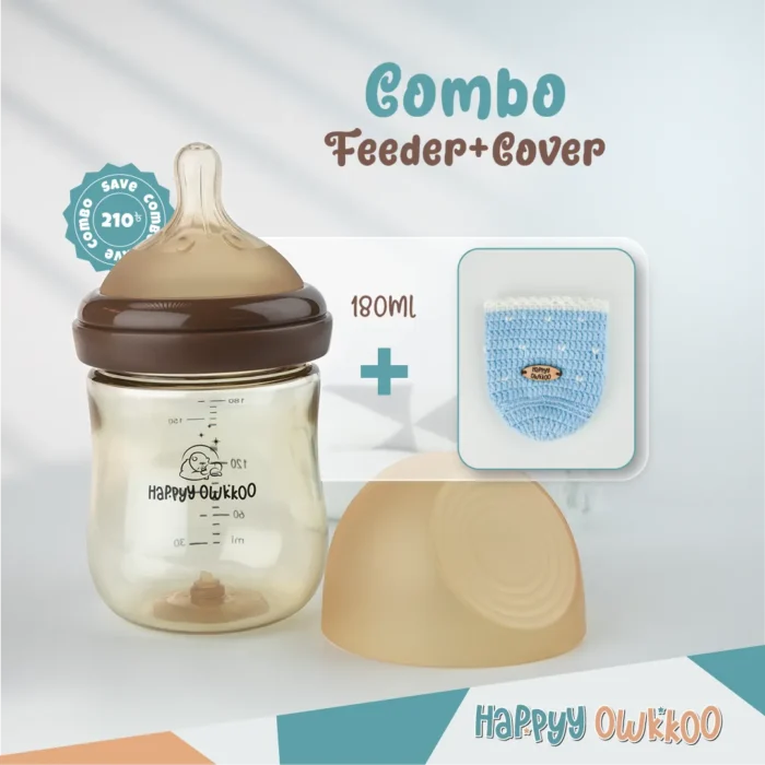 Combo - Baby Feeder and Cover | Blue - Image 2