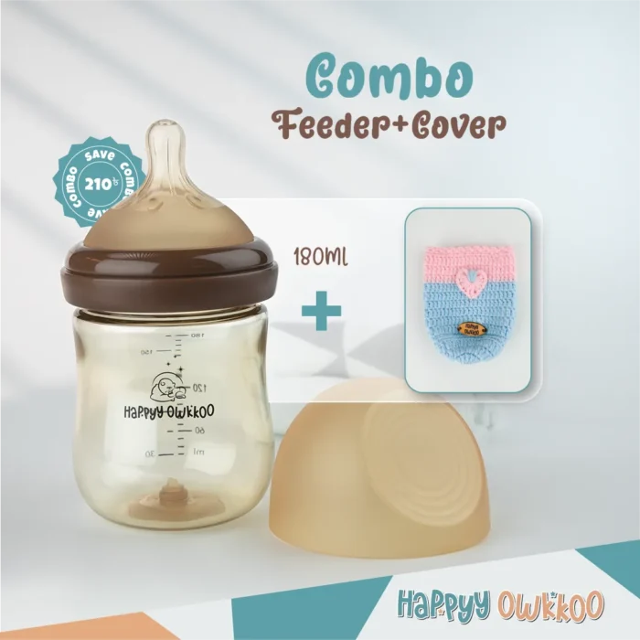 Combo - Baby Feeder and Cover | Heart - Image 2