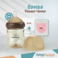 Combo - Baby Feeder and Cover | Pink - Image 2