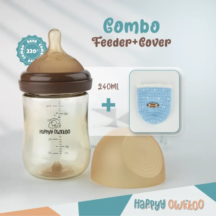 Combo - Baby Feeder and Cover | Blue - Image 3