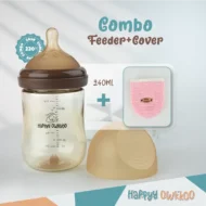 Combo - Baby Feeder and Cover | Pink - Image 3