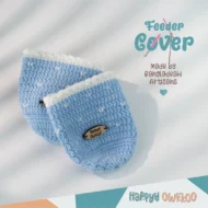 Handmade Feeder Cover - Crochet | Blue
