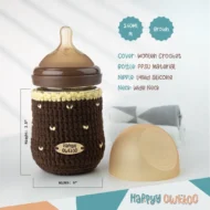 Combo - Baby Feeder and Cover | Brown - Image 10