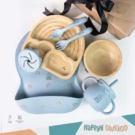 Baby Feeding Set - Toddler Crown | Blue