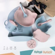 Baby Feeding Set - Messyy Kittyy | Mixed BP