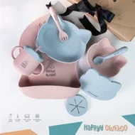 Baby Feeding Set - Messyy Kittyy | Mixed PB