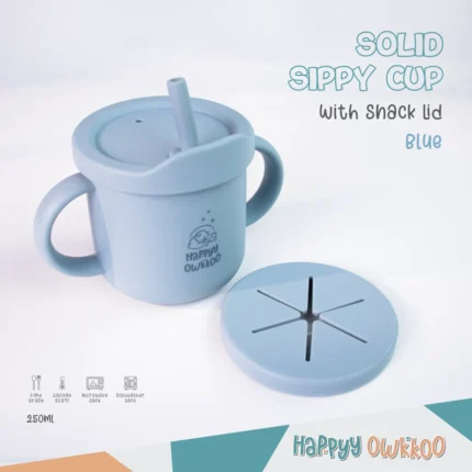 Baby Mum Pot - Solid Sippy Cup | Blue