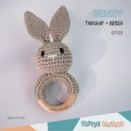 Baby Teether - Bunny - Image 3