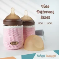 Combo - Baby Feeder and Cover | Pink - Image 2